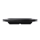 Elite Global Solutions 12" Square Melamine Dinner Plate, Black (B12-B) thumbnail 6