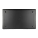 Elite Global Solutions 20 3/4" x 12 3/4" Rectangular Kobe Tray - Melamine, Black/Silver (B177208-SLVB) thumbnail 3