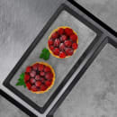 Elite Global Solutions 12 5/8" x 6 7/8" Rectangular Kobe Tray - Melamine, Black/Silver (B179128-SLVB) thumbnail 7