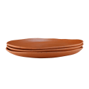 Elite Global Solutions 8" Round Melamine Salad Plate, Sunburn Terra Cotta (B182080-STCS) thumbnail 5