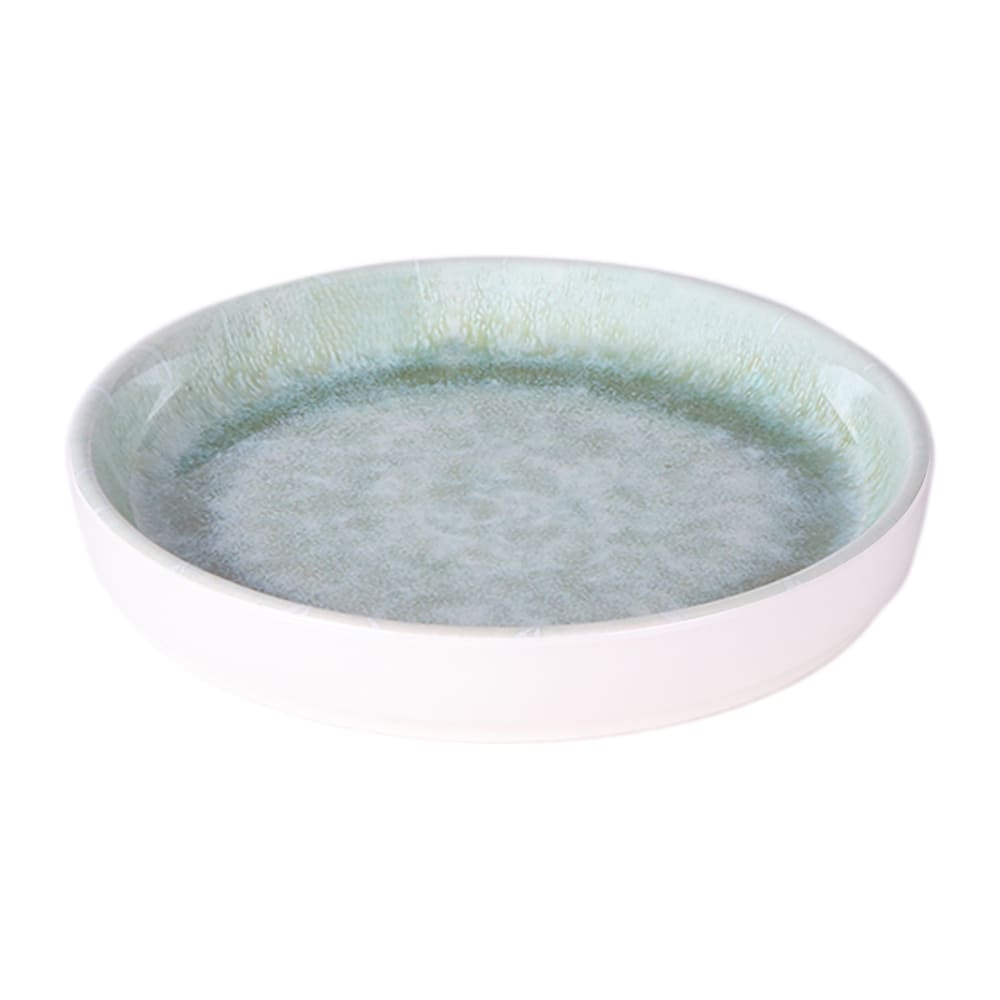 Elite Global Solutions 5 1/4" Round Melamine Monet Plate - Sea Moss (B190053-SM)