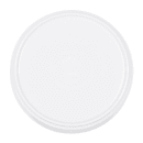 Elite Global Solutions 5 1/4" Round Melamine Monet Plate - White (B190053-W) thumbnail 4