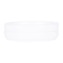 Elite Global Solutions 5 1/4" Round Melamine Monet Plate - White (B190053-W) thumbnail 7