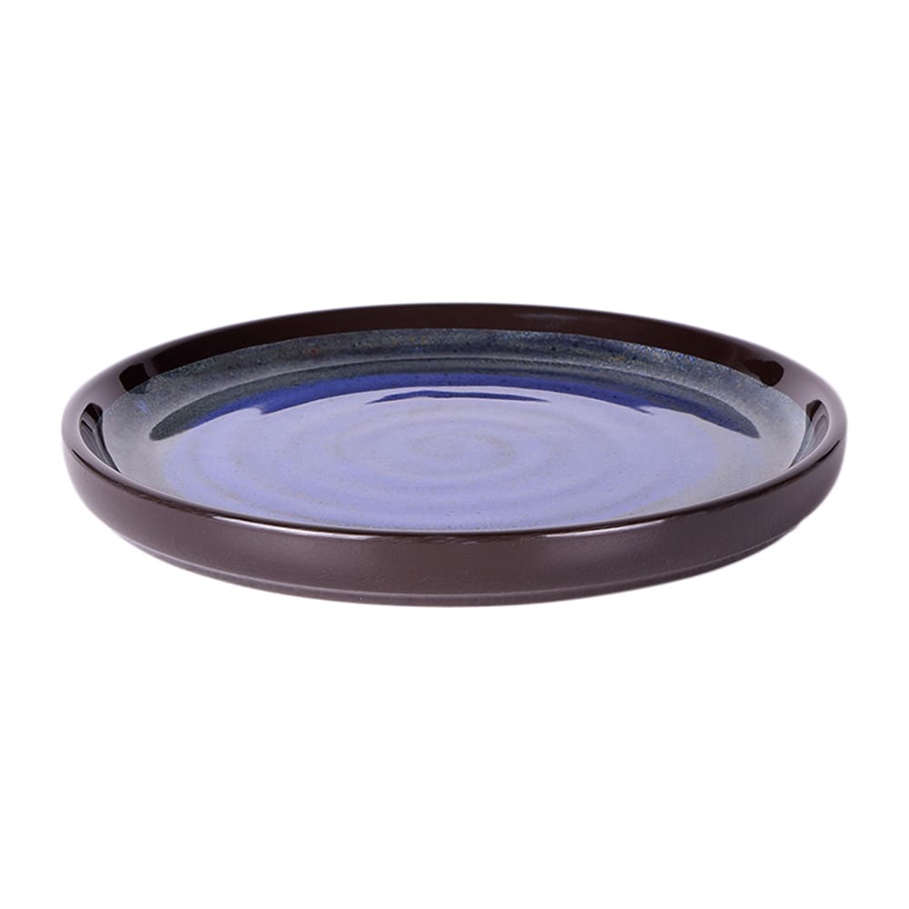 Elite Global Solutions 8" Round Melamine Monet Plate - Cobalt (B190080-CD)