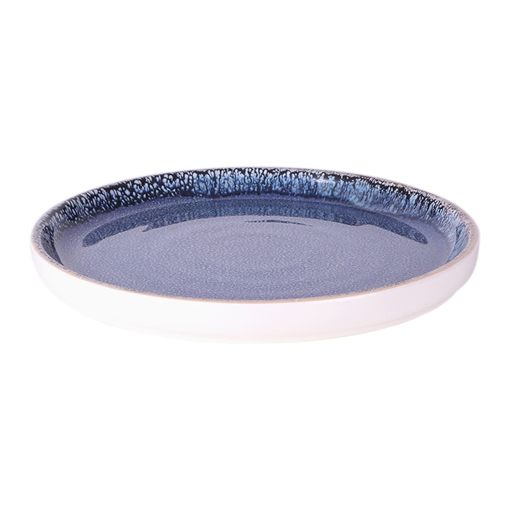Elite Global Solutions 8" Round Melamine Monet Plate - Indigo Blue (B190080-IB)