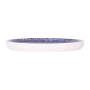 Elite Global Solutions 8" Round Melamine Monet Plate - Indigo Blue (B190080-IB) thumbnail 3