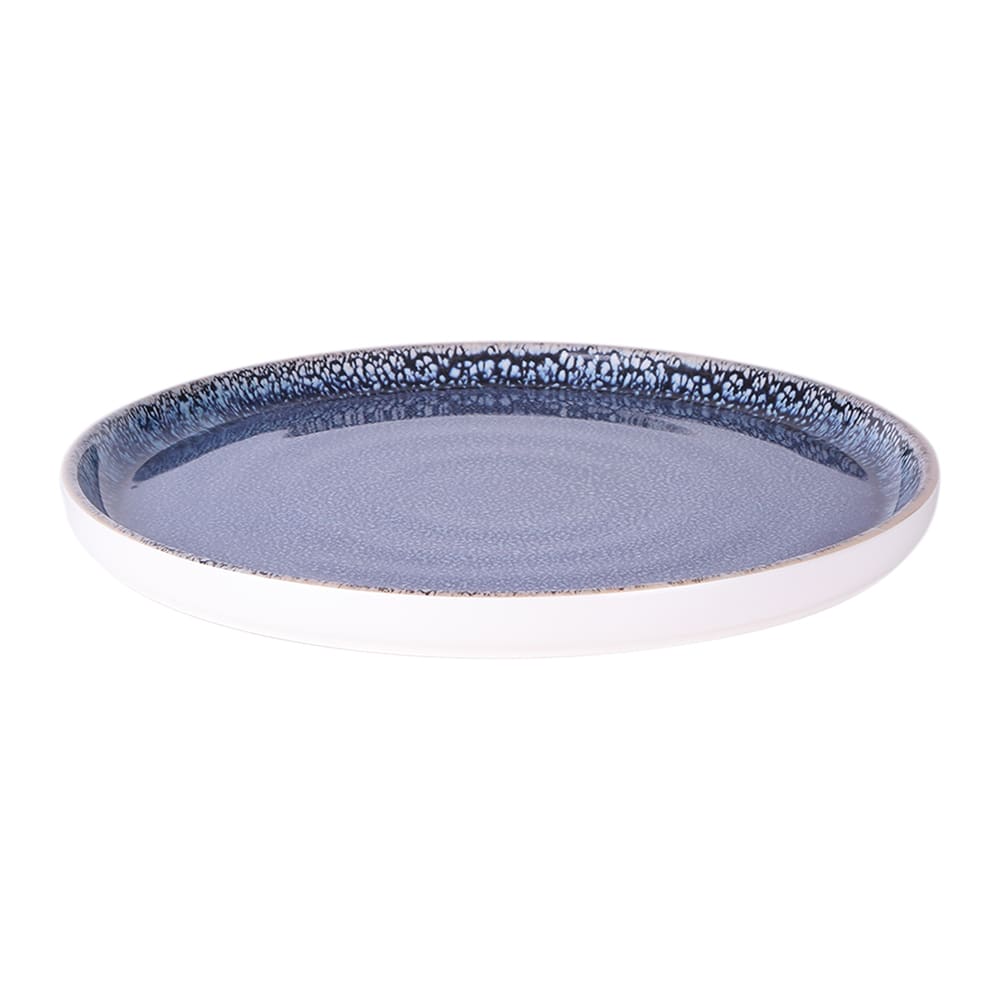 Elite Global Solutions 10 5/8" Round Melamine Monet Plate - Indigo Blue (B190106-IB)