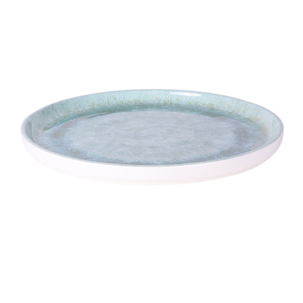 Elite Global Solutions 10 5/8" Round Melamine Monet Plate - Sea Moss (B190106-SM)