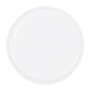 Elite Global Solutions 10 5/8" Round Melamine Monet Plate - White (B190106-W) thumbnail 2