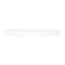 Elite Global Solutions 10 5/8" Round Melamine Monet Plate - White (B190106-W) thumbnail 3