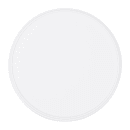 Elite Global Solutions 10 5/8" Round Melamine Monet Plate - White (B190106-W) thumbnail 4