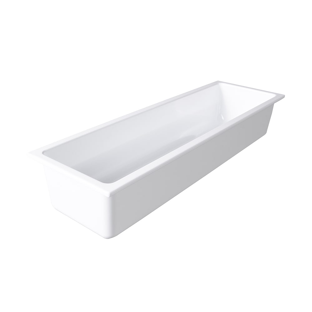Elite Global Solutions 3 3/4"D Half Size Long Food Pan (B24206-W)