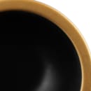 Elite Global Solutions 4 oz Round Melamine Bowl, Black/Gold (B245035-GLDB) thumbnail 5
