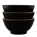 Elite Global Solutions 4 oz Round Melamine Bowl, Black/Gold (B245035-GLDB) thumbnail 6