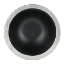 Elite Global Solutions 4 oz Round Melamine Bowl, Black/Silver (B245035-SLVB) thumbnail 2