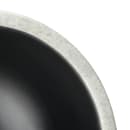 Elite Global Solutions 4 oz Round Melamine Bowl, Black/Silver (B245035-SLVB) thumbnail 5