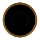 Elite Global Solutions 13 oz Round Melamine Bowl, Black/Gold (B245052-GLDB) thumbnail 2