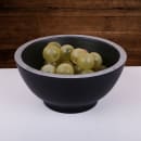Elite Global Solutions 13 oz Round Melamine Bowl, Black/Silver (B245052-SLVB) thumbnail 7