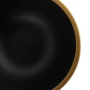 Elite Global Solutions 20 oz Round Melamine Bowl, Black/Gold (B245060-GLDB) thumbnail 5