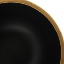 Elite Global Solutions 53 oz Round Melamine Serving Bowl, Black/Gold (B245080-GLDB) thumbnail 5