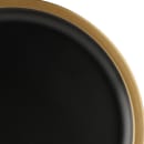 Elite Global Solutions 8 1/4" Round Melamine Bowl Lid, Black/Gold (B246080-GLDB) thumbnail 5