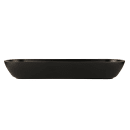 Elite Global Solutions 97 oz Oval Melamine Serving Bowl, Black/Gold (B247200-GLDB) thumbnail 3