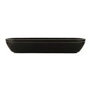 Elite Global Solutions 97 oz Oval Melamine Serving Bowl, Black/Gold (B247200-GLDB) thumbnail 7