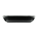 Elite Global Solutions 70 oz Oval Melamine Serving Bowl, Black/Silver (B248152-SLVB) thumbnail 3