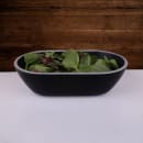 Elite Global Solutions 45 oz Oval Melamine Serving Bowl, Black/Silver (B249102-SLVB) thumbnail 7