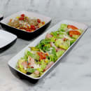 Elite Global Solutions 147 oz Rectangular Melamine Serving Bowl, Black/White (B263208-BW) thumbnail 7