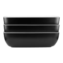 Elite Global Solutions 72 oz Rectangular Melamine Serving Bowl, Black/White (B264105-BW) thumbnail 6