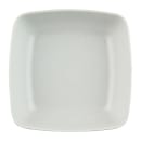 Elite Global Solutions 31 oz Square Melamine Serving Bowl, White/Chocolate (B267065-WS/CH) thumbnail 2