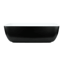 Elite Global Solutions 113 oz Square Melamine Serving Bowl, Black/White (B267098-BW) thumbnail 3