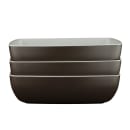 Elite Global Solutions 113 oz Square Melamine Serving Bowl, White/Chocolate (B267098-WS/CH) thumbnail 6