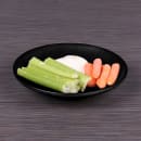 Elite Global Solutions 6" Round Melamine Plate, Black (B379060-B) thumbnail 6