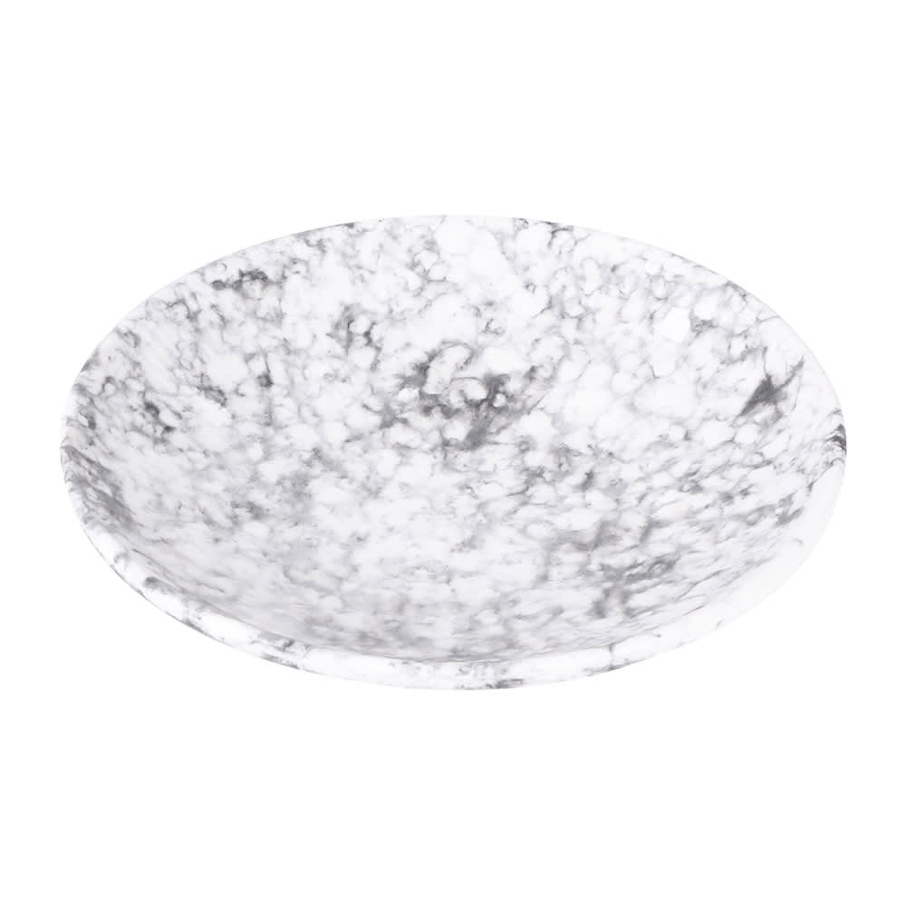Elite Global Solutions 6" Round Melamine Plate, Marble (B379060-BBM)