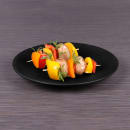 Elite Global Solutions 10 1/4" Round Melamine Plate, Black (B379103-B) thumbnail 6