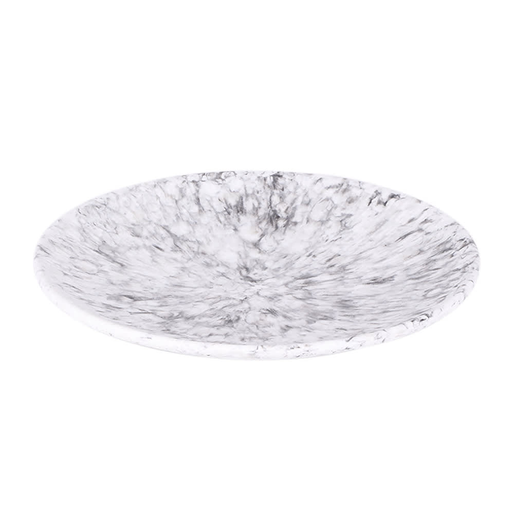 Elite Global Solutions 8 1/4" Round Melamine Plate, Marble (B379825-BBM)