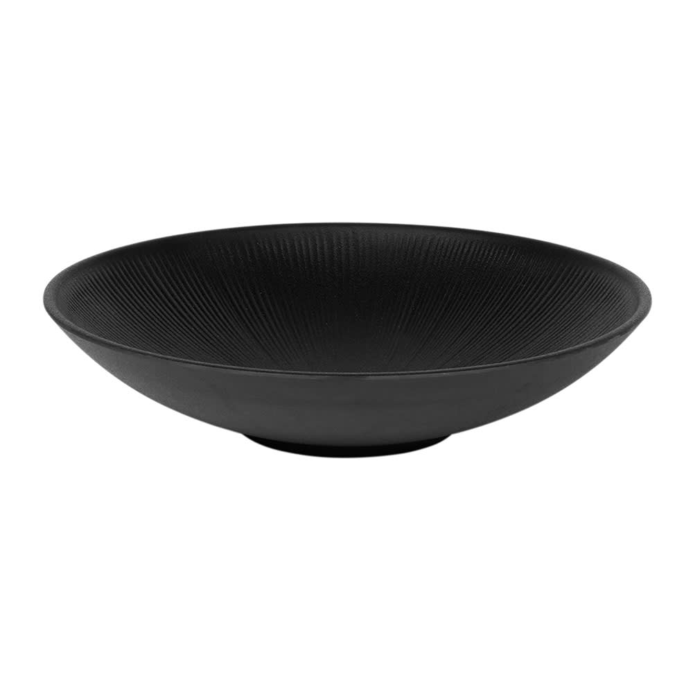 Elite Global Solutions 86 oz Round Melamine Bowl, Black (B383120-B)