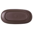 Elite Global Solutions Oval Plastic Dinner Plate - 11" x 5 1/4", Stardust Blue (B396110-SDB) thumbnail 4