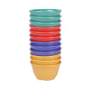 Elite Global Solutions 7 oz Round Melamine Bouillon Cup, Assorted Colors (B4218-MIX) thumbnail 6