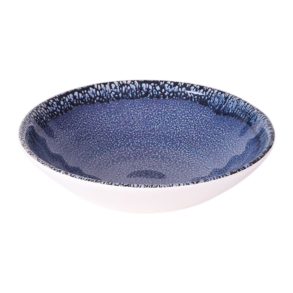 Elite Global Solutions 16 oz Round Melamine Monet Bowl - Indigo Blue (B427067-IB)
