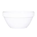 Elite Global Solutions 8 oz Round Merced Bouillon Cup - Melamine, White (B4375-W) thumbnail 3