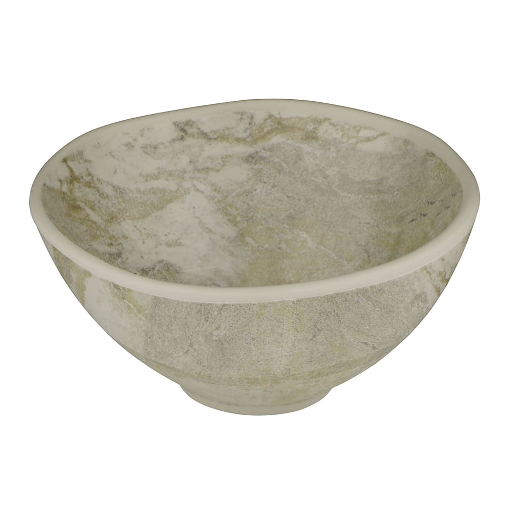 Elite Global Solutions 9 1/2 oz Round Melamine Bowl, Sandstone (B4582-SDST)