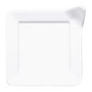 Elite Global Solutions 4 3/4" Square Melamine Plate, White (B475SQ-W) thumbnail 2