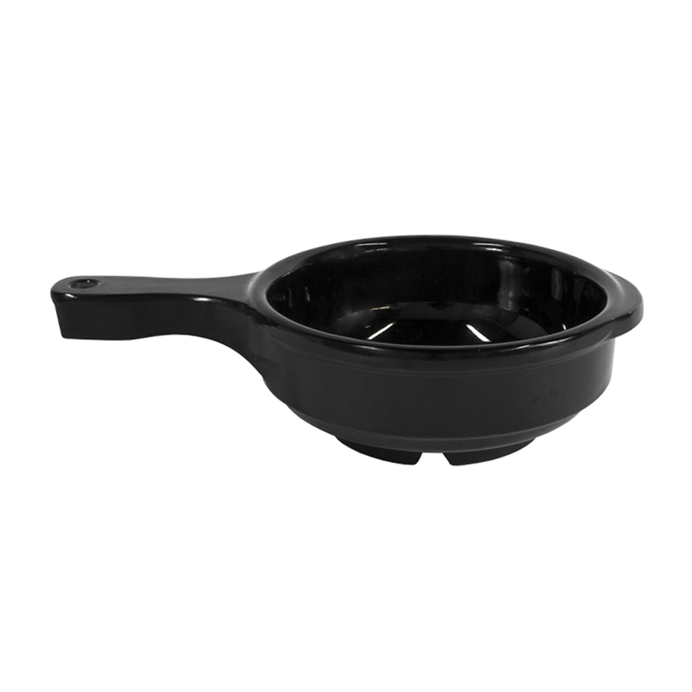 Elite Global Solutions 12 oz Round Melamine Bowl, Black (B514SB-B)