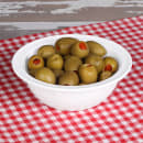 Elite Global Solutions 13 oz Round Melamine Bowl, White (B534B-W) thumbnail 7