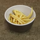 Elite Global Solutions 22 oz Round Melamine Bowl, Chocolate/White (B55R2T-WS/CH) thumbnail 7