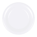 Elite Global Solutions 6 1/2" Round Melamine Dessert Plate, White (B586PL-W) thumbnail 2