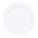 Elite Global Solutions 6 1/2" Round Melamine Dessert Plate, White (B612R-W) thumbnail 2